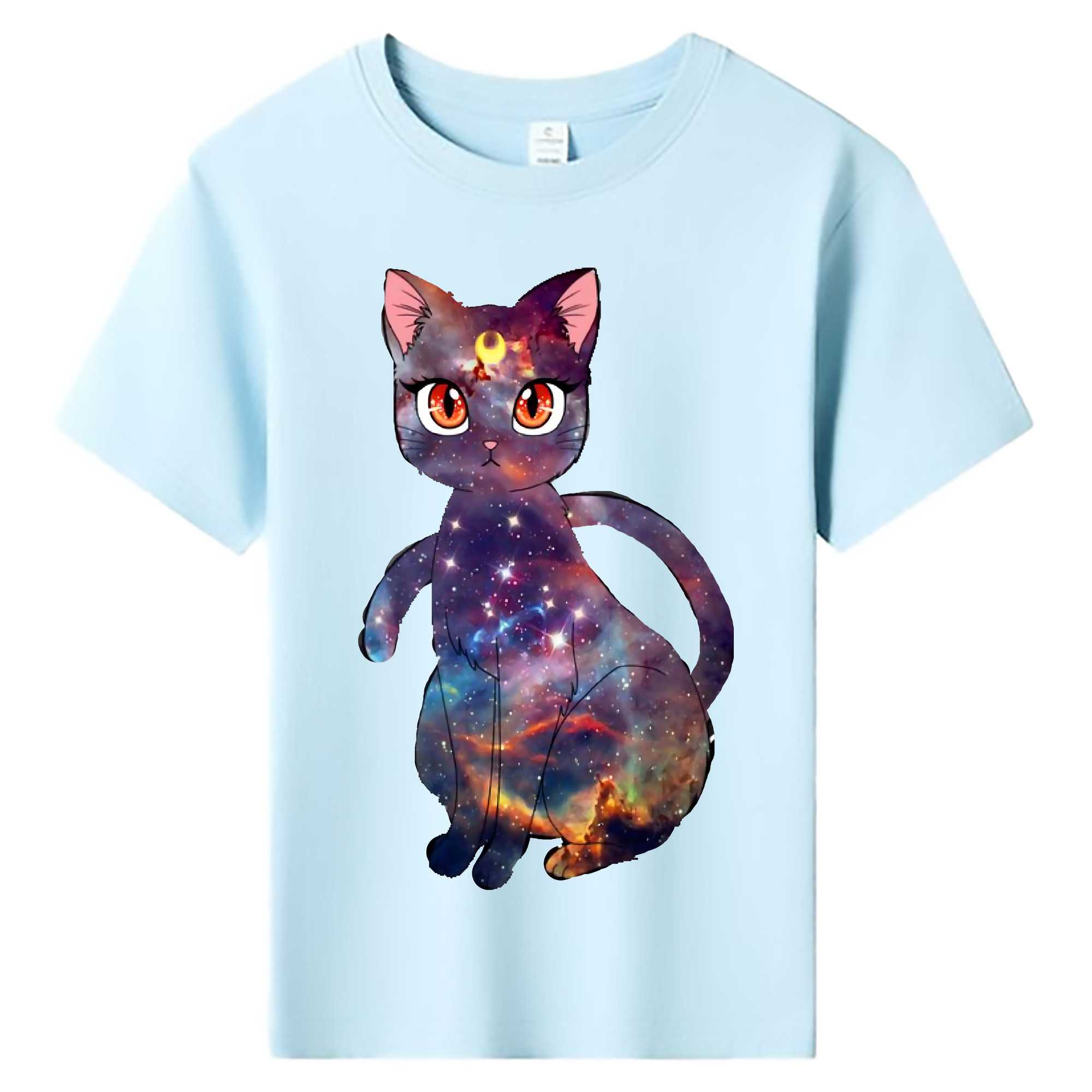 （画像用） 美少女戦士セーラームーン Sailor Moon 綿100％キッズTシャツ（フロントプリント）